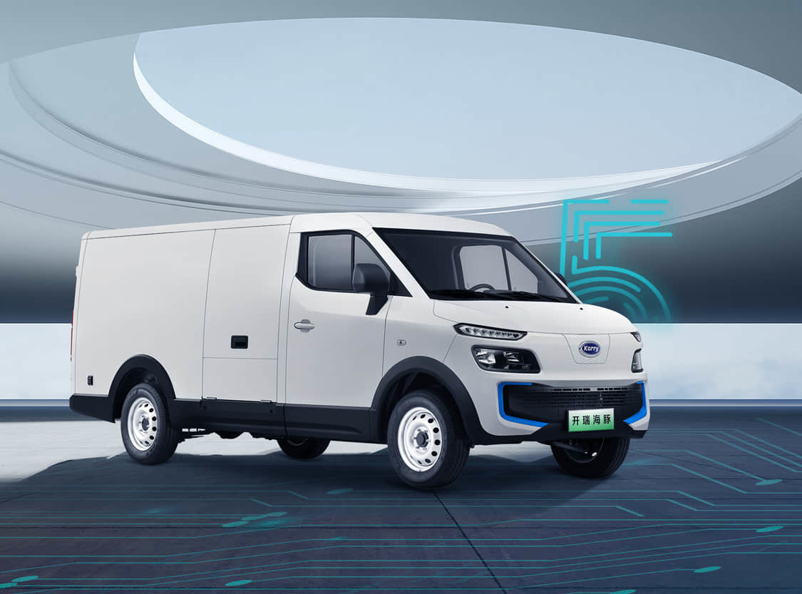 Latest company case about DFSK Unveils 2023 Kairui Dolphin EV: A New Era in Commercial Electric Vehicles